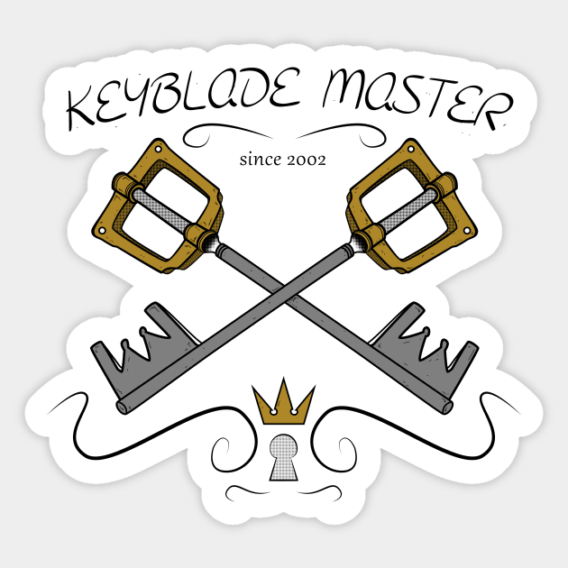 Keyblade Master Sticker by Ruwah